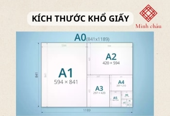 Kích thước các khổ giấy trong in ấn: A0, A1, A2, A3, A4, A5, A6