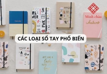 Các loại sổ tay - Cách phân biệt theo chất liệu và kiểu dáng