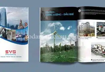 In catalogue giới thiệu công ty – Dịch vụ chuyên nghiệp, giá rẻ