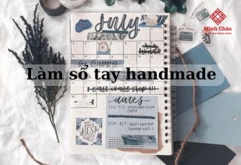 Làm sổ tay handmade dễ dàng