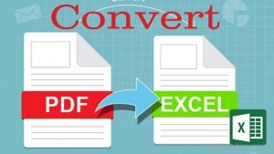 Phần mềm chuyển đổi file PDF sang Excel