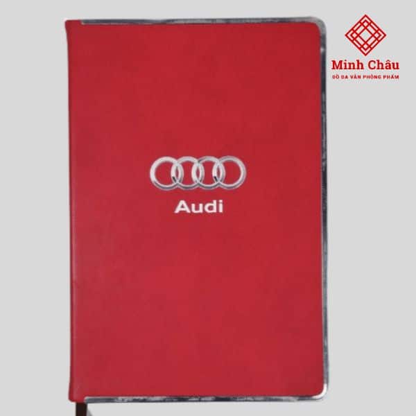 Sổ da cao cấp logo audi- SDCC3