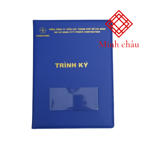 Bìa Da Trình Ký Công Ty Điện-28-MC