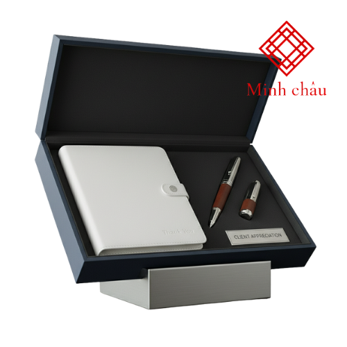 Set Quà Tặng Sổ Da-MC20