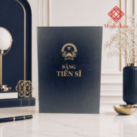 Bìa bằng tốt nghiệp Bằngtiếnsĩ
