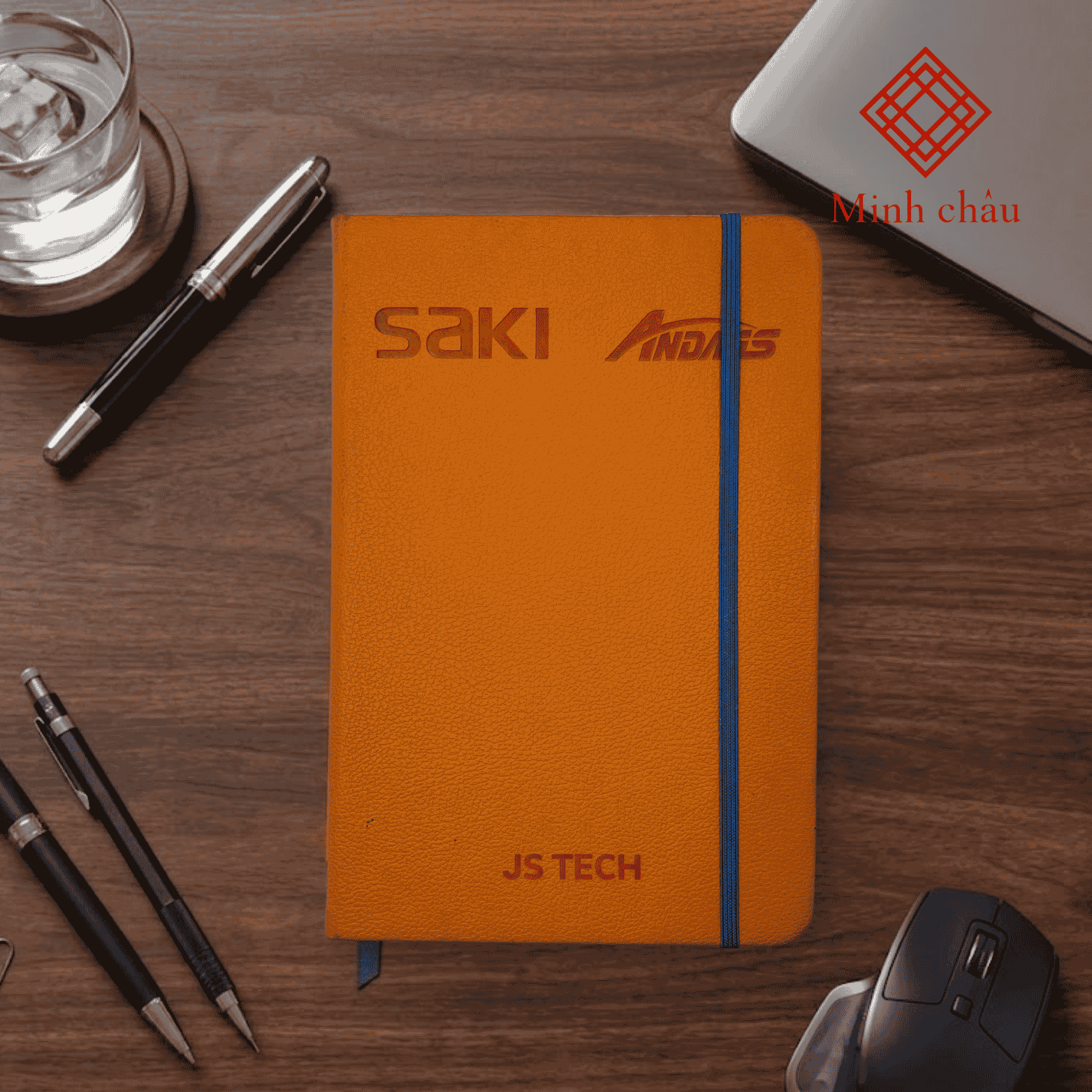 Bìa da A4 Saki